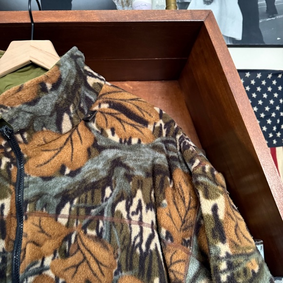Browning - Vintage - Fall Foliage Camouflage Reversible Bomber Jacket - Men’s xL